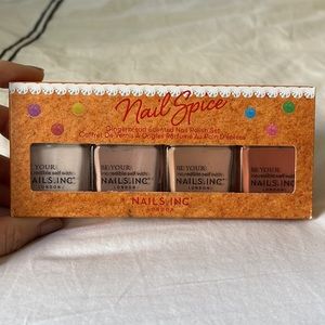 Nails INC London Gingerbread Nail Polish 4 Piece Set